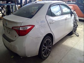 2014 TOYOTA COROLLA, WHITE,S MODEL, 1.8L, AT.  Z25142
